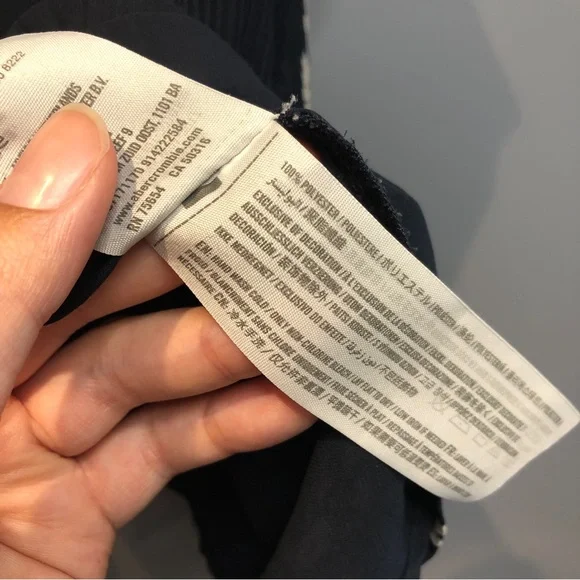 Abercrombie & Fitch Bohemian Floral Babydoll Accordion Pleated Flowy Tank Top - Picture 16 of 16